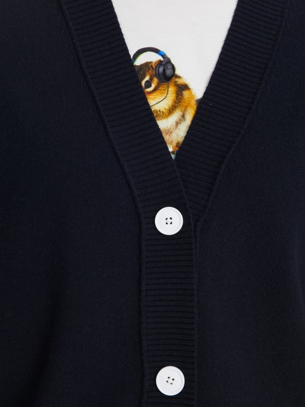 Marc Cain Oversized Cardigan "Rethink Together" Black Friday Preise