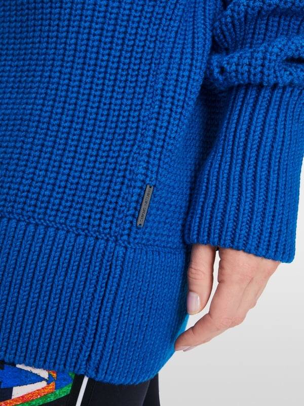 Marc Cain Sweater mit Troyer - Knitted in Germany zollfrei