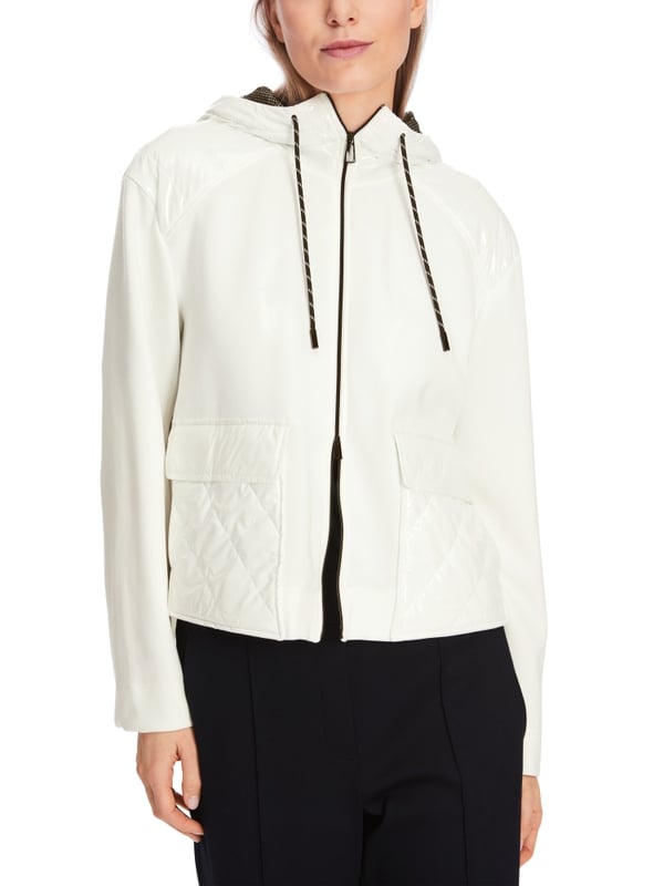 Marc Cain Zippjacke mit Kapuze Schlussverkauf
