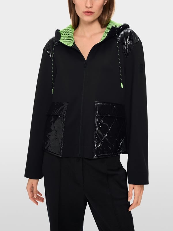 Marc Cain Zippjacke mit Kapuze Kostenloser Versand