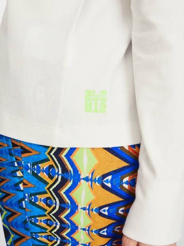 Marc Cain Longsleeve mit Zippverschluss Preisnachlass