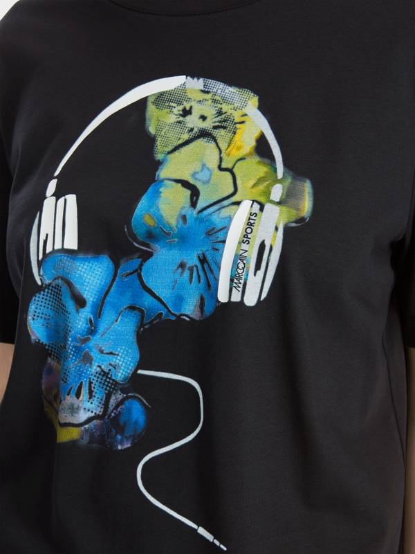 Marc Cain T-Shirt mit Print "Rethink Together" Black Friday