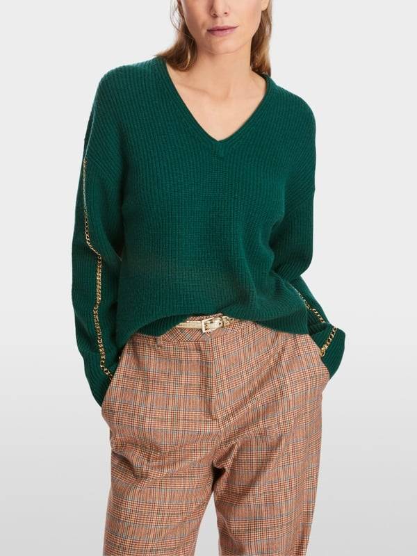 Marc Cain Strick-Sweater "Rethink Together" Outlet