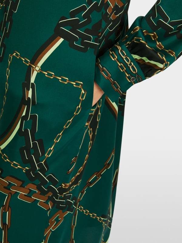 Marc Cain Hemdblusenkleid aus Seid Auslauf