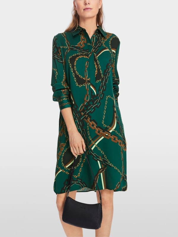 Marc Cain Hemdblusenkleid aus Seid Auslauf