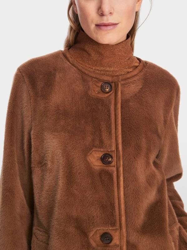 Marc Cain Mantel im Fun Fur Black Friday