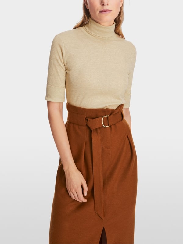 Marc Cain T-Shirt im Metallic-Look Weihnachtsangebot