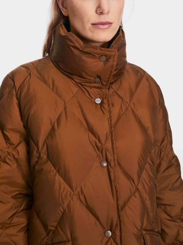 Marc Cain Steppmantel mit floralem Muster Vatertagsangebot