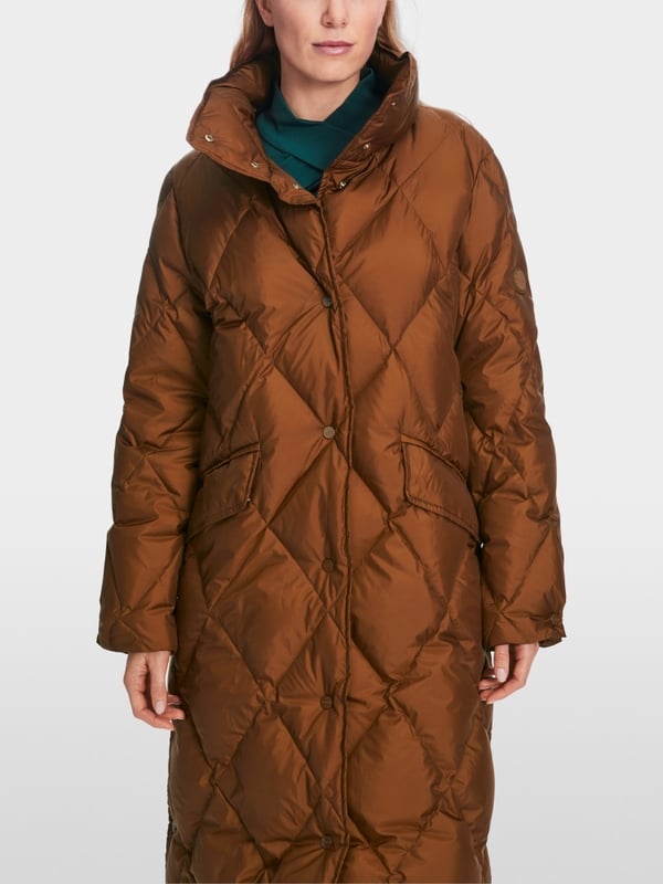 Marc Cain Steppmantel mit floralem Muster Vatertagsangebot
