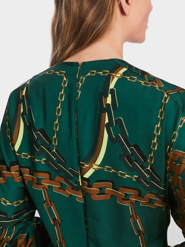 Marc Cain Kleid mit Kettenprint Valentinstagsangebot
