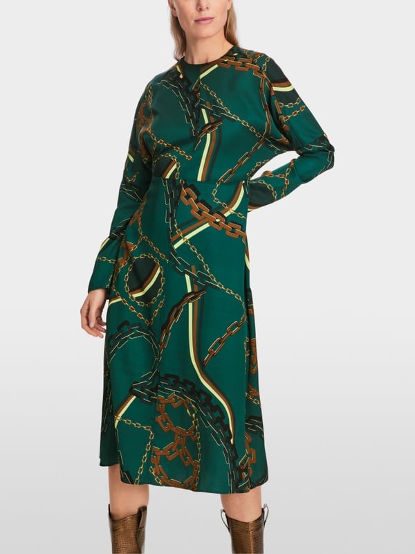 Marc Cain Kleid mit Kettenprint Valentinstagsangebot