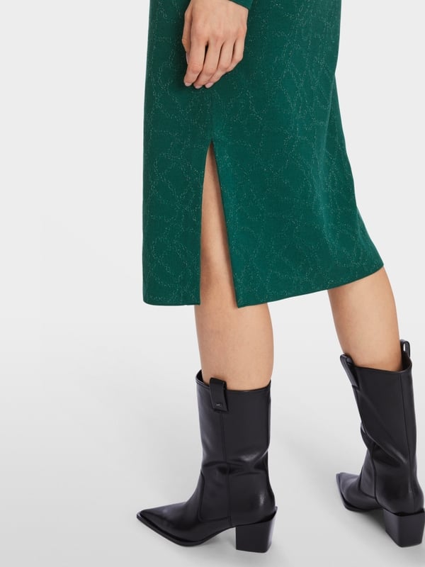 Marc Cain "Rethink Together" Kleid mit Lurex Jubiläumsangebot