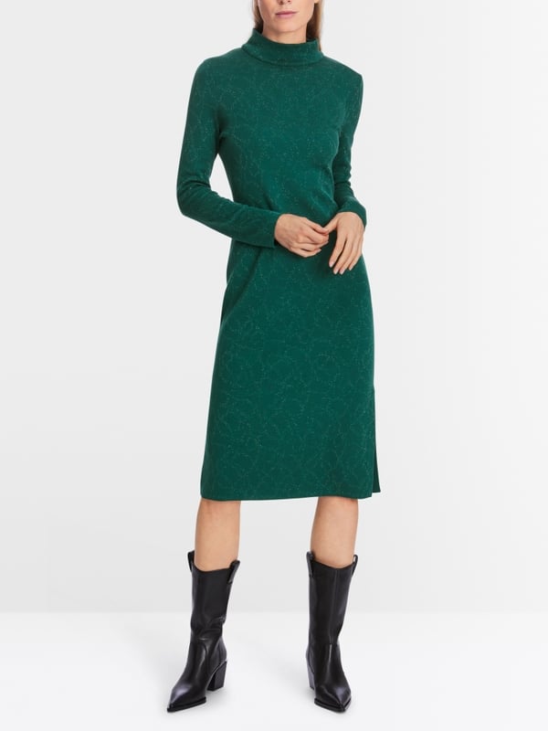 Marc Cain "Rethink Together" Kleid mit Lurex Jubiläumsangebot