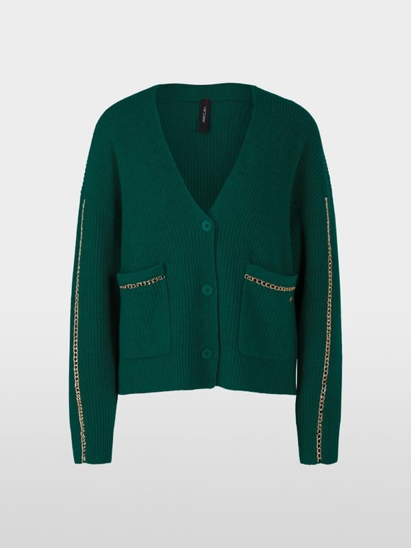 Marc Cain Rippstrick-Cardigan "Rethink Together" Lagerräumung