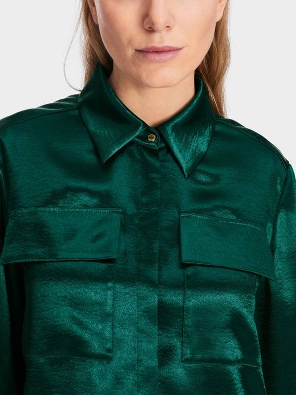Marc Cain Samtige Bluse Bestseller