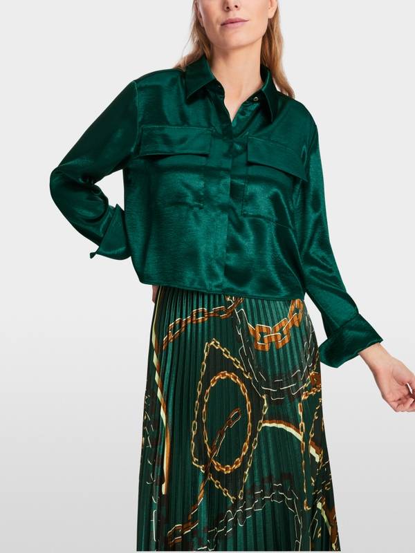 Marc Cain Samtige Bluse Bestseller