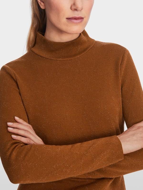 Marc Cain Sweater "Rethink Together" mit Lurex Nur für heute