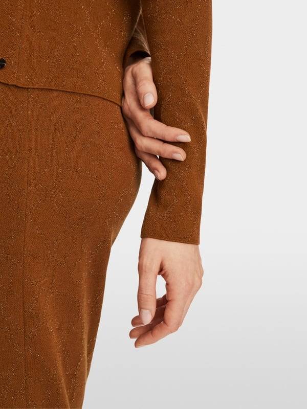 Marc Cain Sweater "Rethink Together" mit Lurex Nur für heute