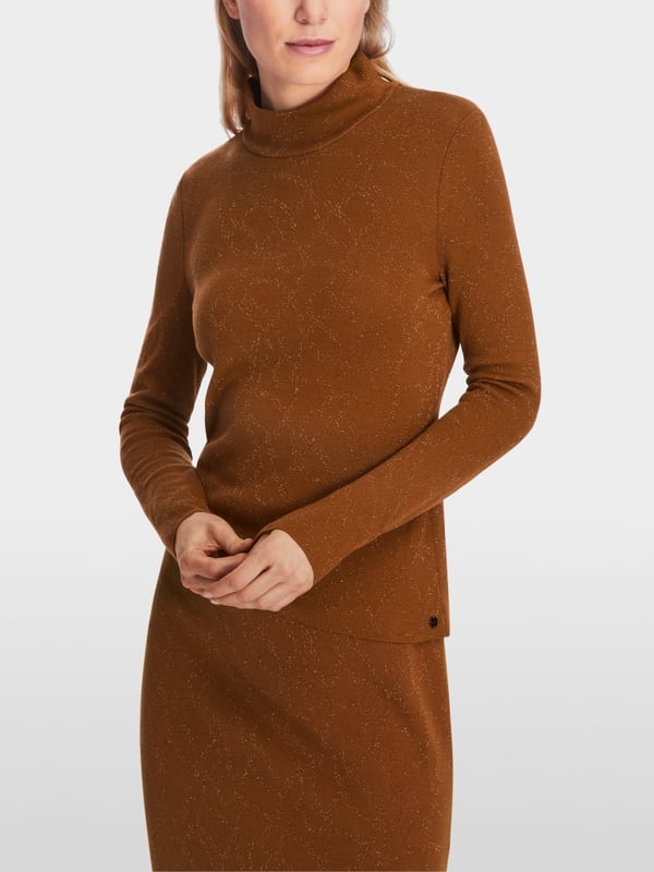 Marc Cain Sweater "Rethink Together" mit Lurex Nur für heute