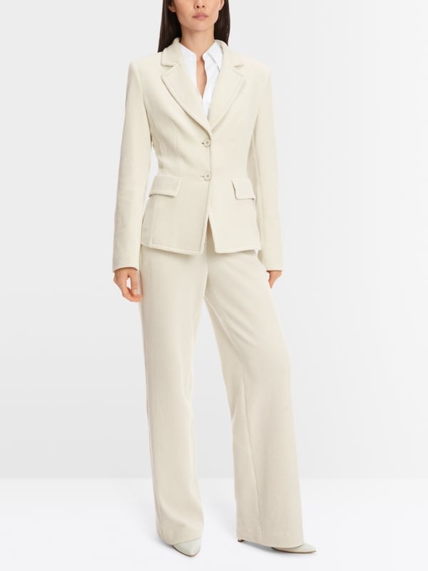 Marc Cain Körpernaher Cordblazer Discount Store für neue Produkte