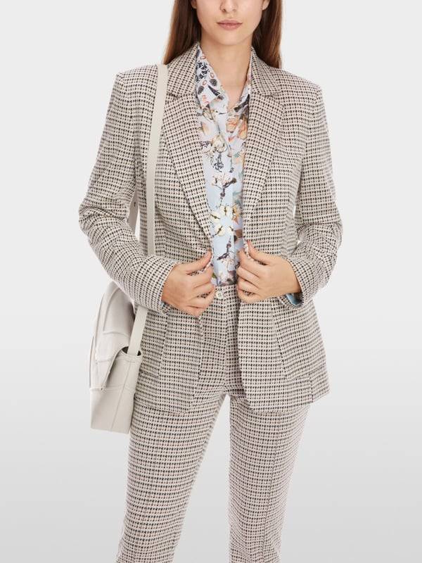 Marc Cain Blazer mit Karo Im Verkauf