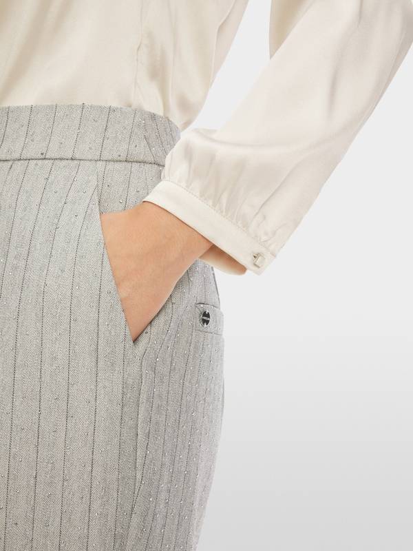 Marc Cain Elegante Bluse mit Volant Meist gekauft