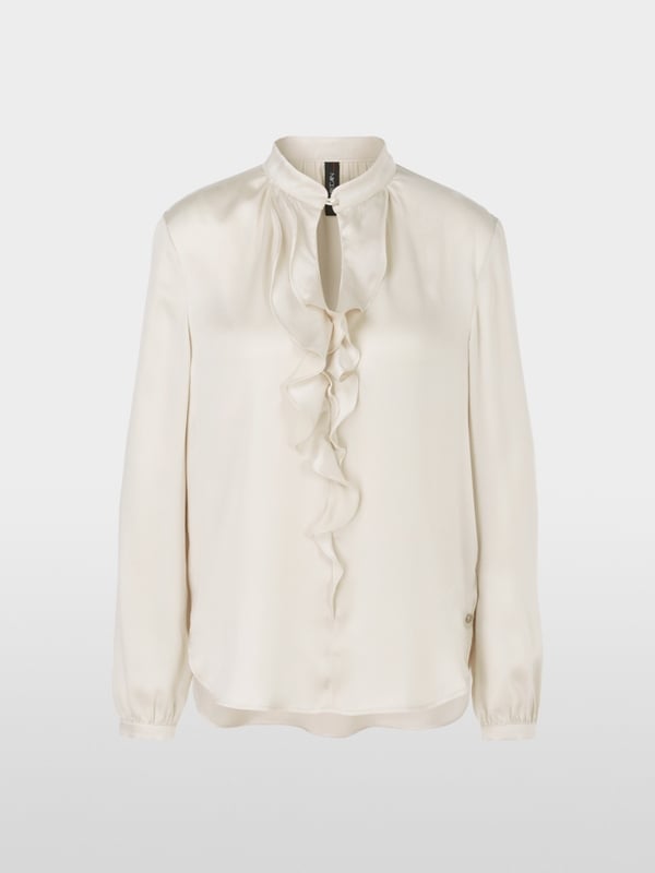 Marc Cain Elegante Bluse mit Volant Meist gekauft