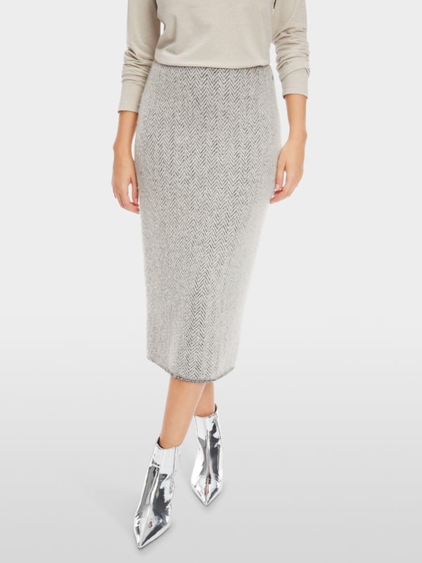 Marc Cain Schmaler Midirock Knitted in Germany Limitierter Zeitrabatt