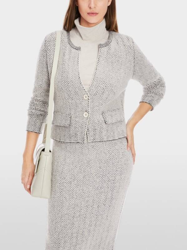 Marc Cain Eleganter Cardigan Knitted in Germany Sonderangebot
