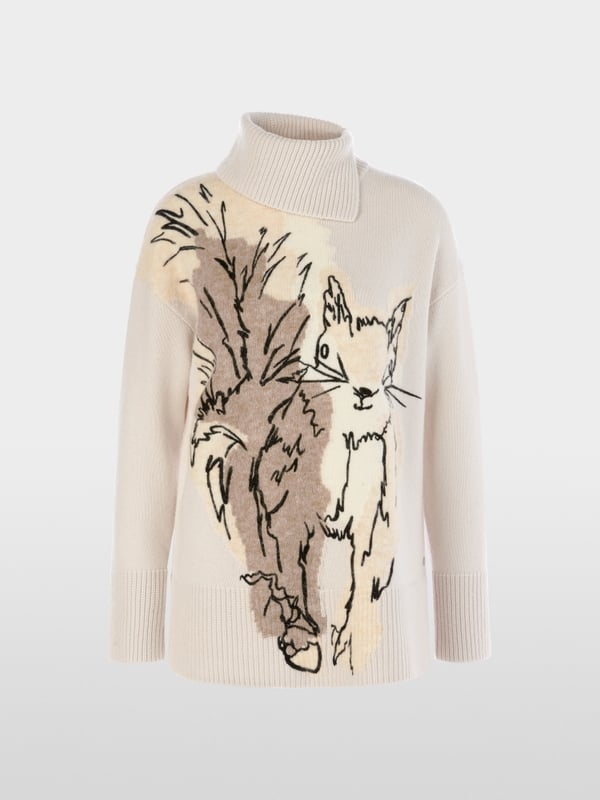 Marc Cain Sweater aus 100 % Wolle Outlet