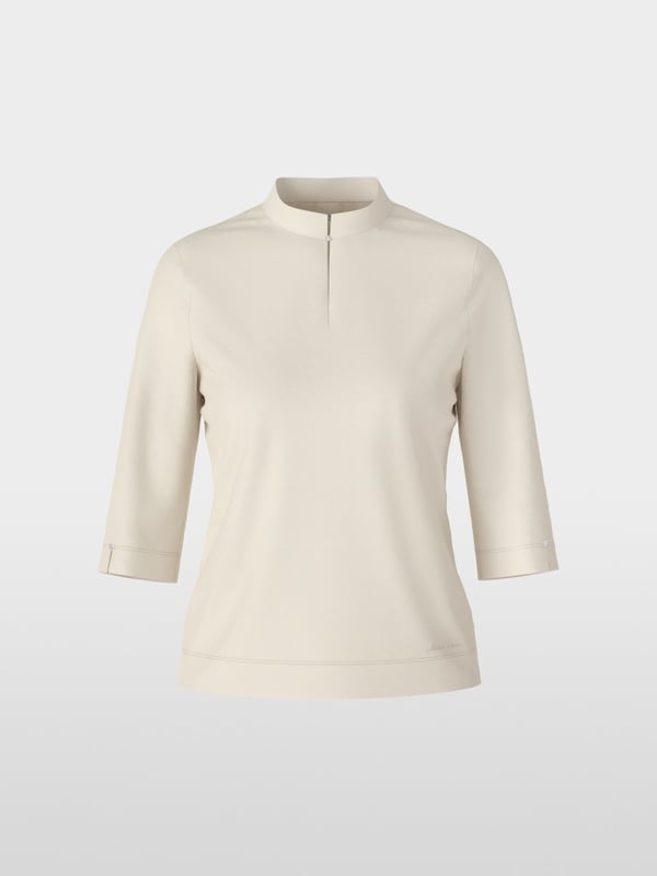 Marc Cain Elegantes T-Shirt mit Stehkragen Sonderangebot