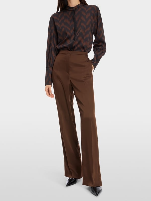 Marc Cain Hose mit hoher Taille - Modell WUKARI Muttertagsangebot