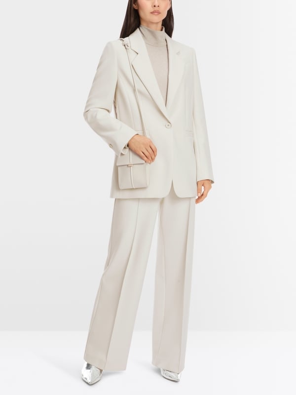Marc Cain Körpernaher Blazer in Uni Sonderangebot der Fabrik