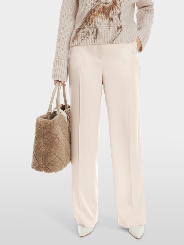 Marc Cain Hose mit hoher Taille - Modell WUKARI Super Rabatt