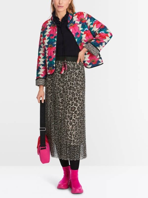 Marc Cain Reversible Steppjacke mit Print