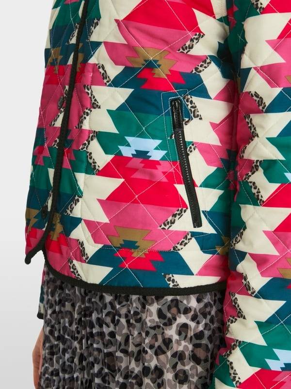 Marc Cain Reversible Steppjacke mit Print Begrenzt auf 3 Tage