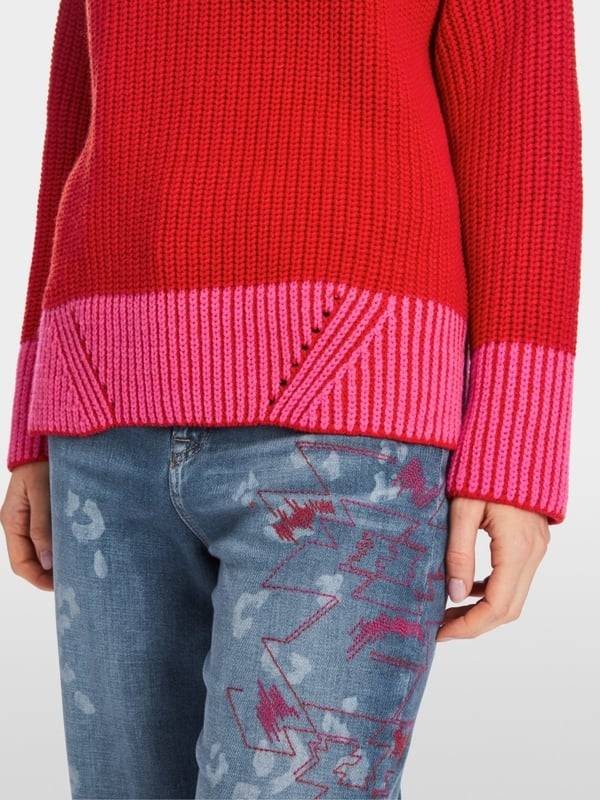 Marc Cain Oversized Sweater Knitted in Germany Begrenztes Angebot