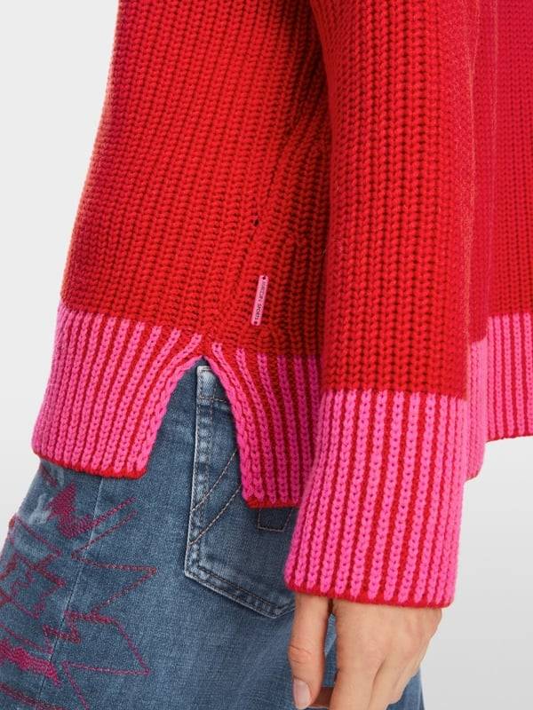Marc Cain Oversized Sweater Knitted in Germany Begrenztes Angebot