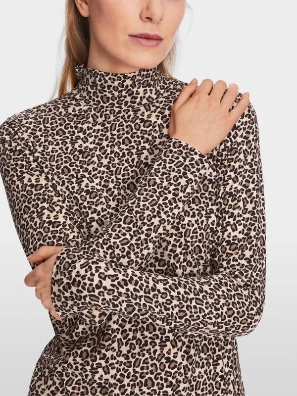 Marc Cain Longsleeve in Leo-Print Online Shopping