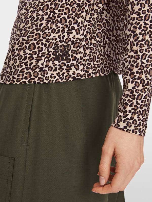 Marc Cain Longsleeve in Leo-Print Online Shopping