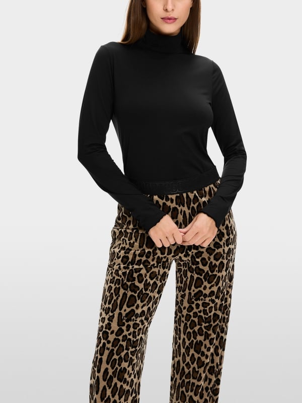Marc Cain Longsleeve mit Turtle-Neck Exklusivangebot