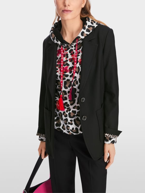 Marc Cain Schmal geschnittener Blazer Cyber Monday