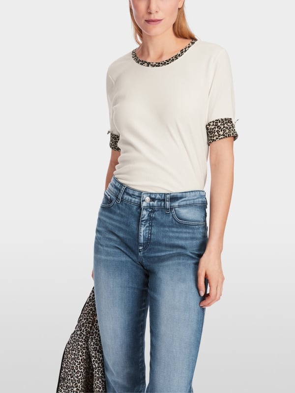 Marc Cain T-Shirt mit 3/4-Ärmel Vatertagsangebot