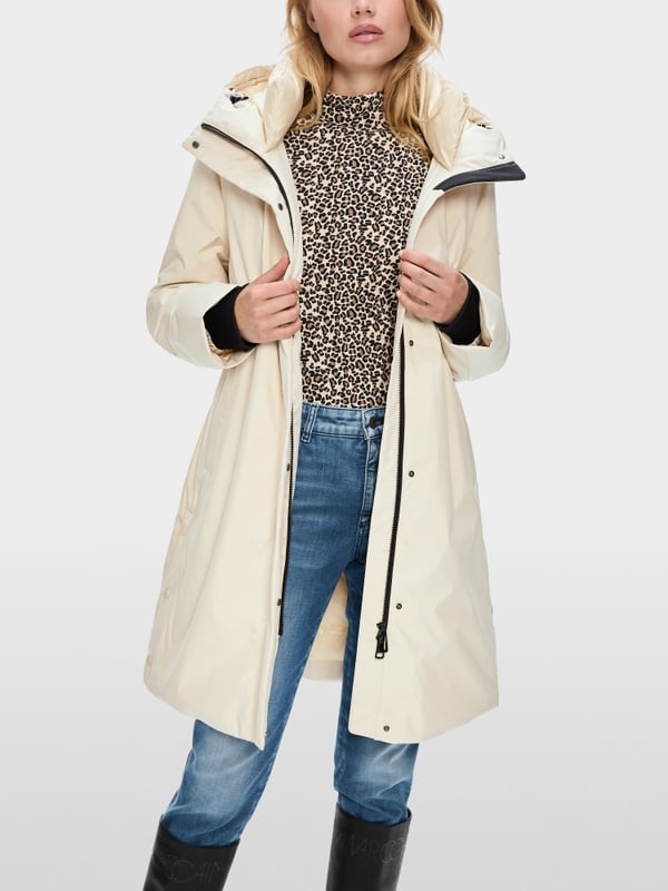 Marc Cain Daunenmantel mit Kapuze Top Angebot