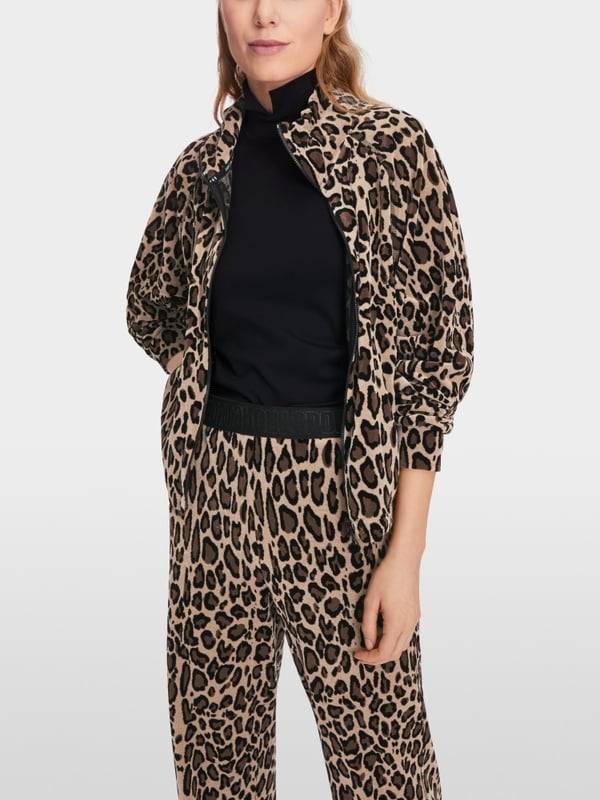 Marc Cain Raglanjacke in Nickisamt Blitzangebot