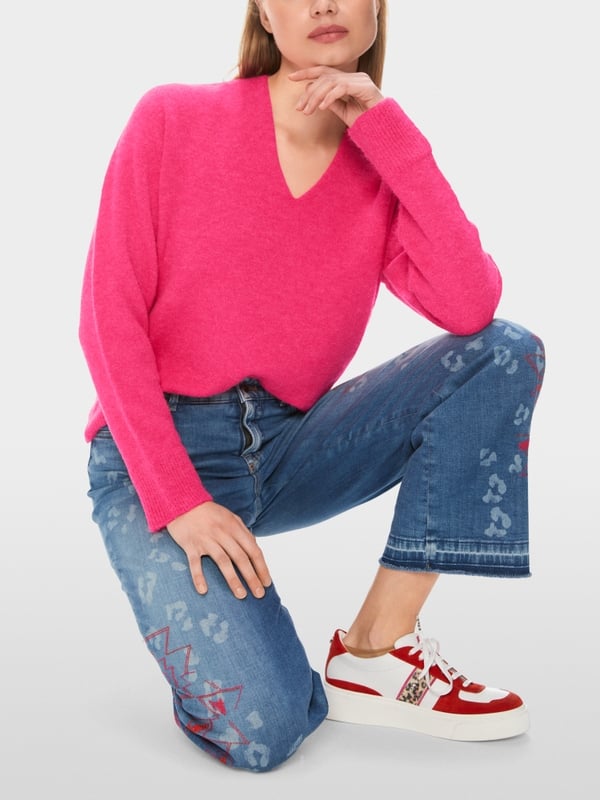 Marc Cain Leichter Sweater 100% Made in Germany Saisonale Angebote