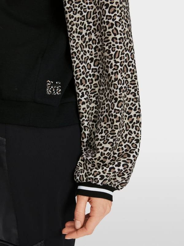 Marc Cain Raglan-Shirt in Materialmix VIP-Rabatte