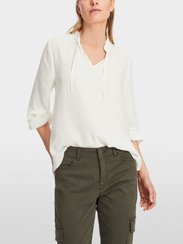 Marc Cain Weite Bluse mit Langarm Begrenzte Freigabe