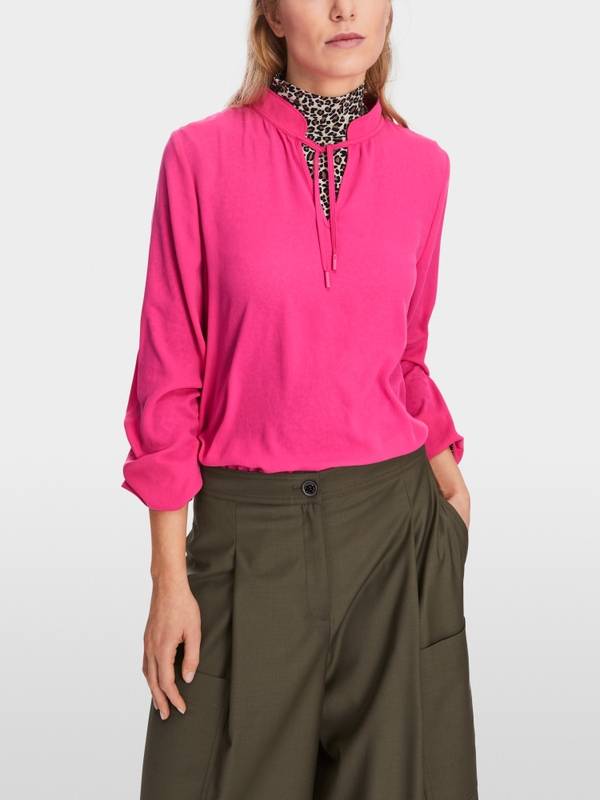 Marc Cain Weite Bluse mit Langarm Letzte 3 Tage