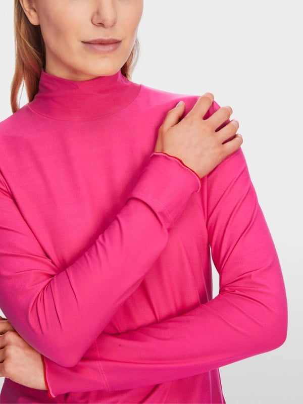 Marc Cain Longsleeve mit Turtle-Neck Speichern exportieren